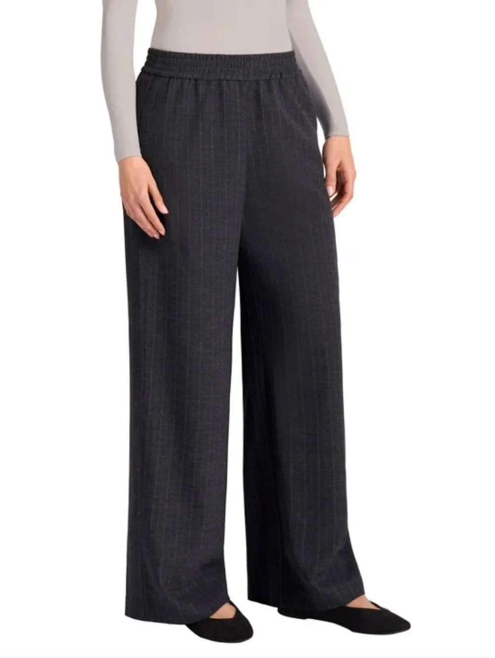 Matty M Women's Wide Leg Pant - Picture 2 of 4